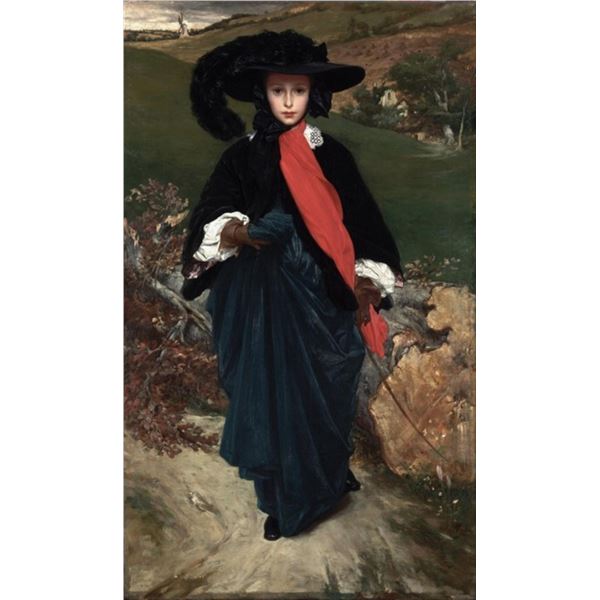 Frederic Leighton - Portrait of May Sartoris