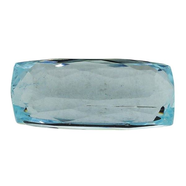 7.23 ct.Natural Cushion Cut Aquamarine