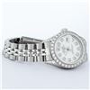 Image 5 : Rolex Ladies Stainless Steel White Diamond Lugs & Datejust Wristwatch