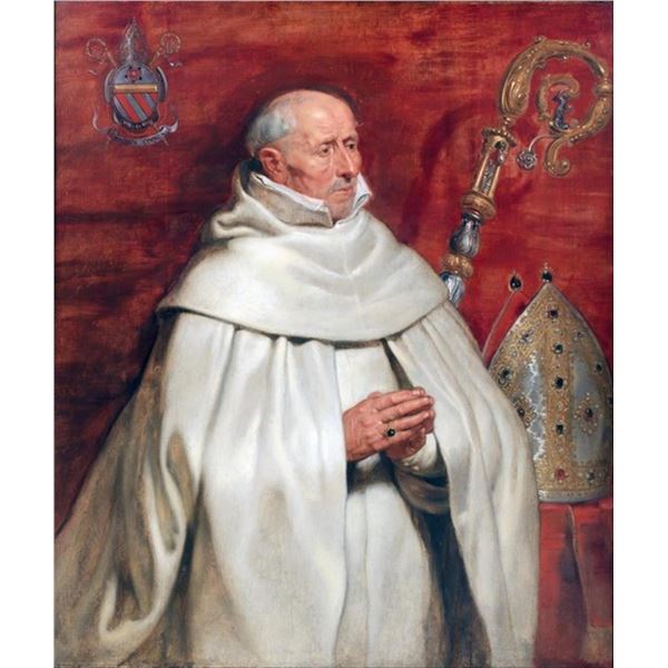 Sir Peter Paul Rubens - Matthaeus Yrsselius, Abbot of Saint-Michels Abbey in Ant