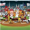 Image 2 : Line Up At The Plate (Cardinals) by Looney Tunes