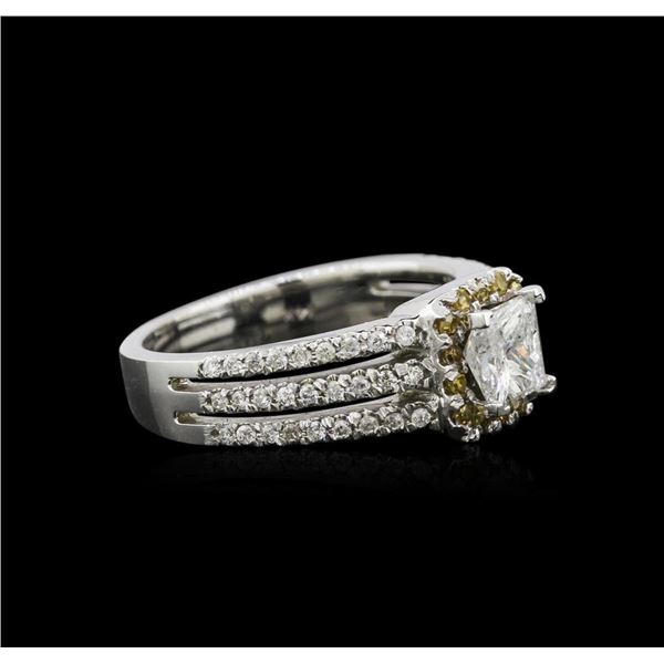 14KT White Gold 1.05 ctw Diamond Ring