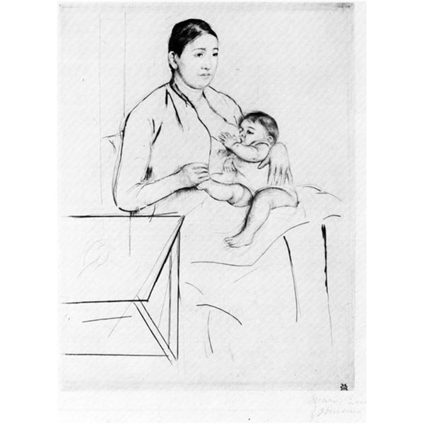 Mary Cassatt - Nursing