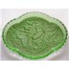 Image 1 : Green Depression Glass BUTTERFLY Dresser Tray #2009941