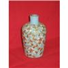 Image 1 : Beautiful Enamel paint Blue Opaline Bottle #2010254