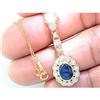 Image 1 : Sapphire and Diamond Necklace #2010501