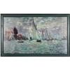 Image 1 : Print ?Sailboats at Argenteuil? by Monet #2021576