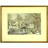Image 1 : Currier and Ives, ?Winter Pastime? reprint #2021577