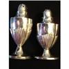 Image 1 : DECO BIRKS STERLING SALT&PEPPER SHAKERS #2021684