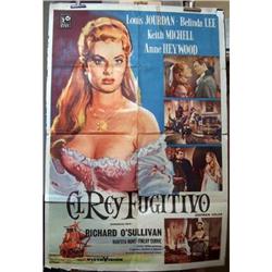 1957 Dangerous Exile Belinda Lee Movie Poster  #2036696