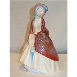 ROYAL DOULTON PINK AND RED "PAISLEY SHAWL" HN #2036748