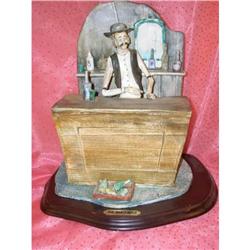 Fontana Bartender Figurine Sculpture Limited Ed#2037159