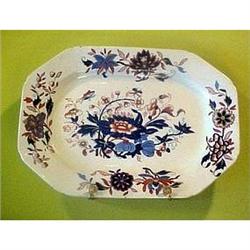 Early Spode New Stone Platter Circa 1820 #2037303