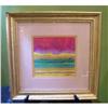 Image 1 : Framed Abstract Landscape, Pastel on Paper #2037304