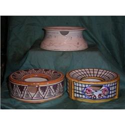 3 Vintage  Pottery Spittoons #2037591