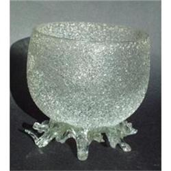 Victorian Overshot Rose Bowl - 1880's #2037606