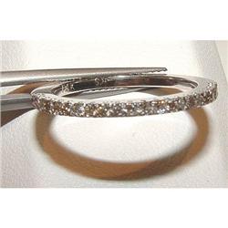Real natural diamond ring wedding band #2037639