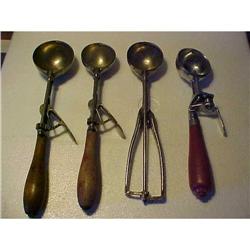 Group of 4 Ice Cream Scoops (Group 1) #2037661