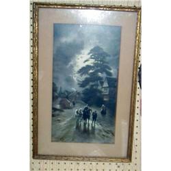 Art Deco Signed  Print by J.W. Gozzard #2037729