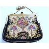 LOVELY ANTIQUE PETIT POINT PURSE/Handbag #2047972