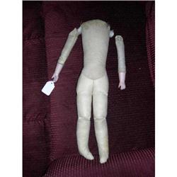17.5" Doll  Body With Bisque Arms( AS IS) #2048321