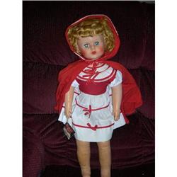 De Luxe  Toy Red Riding Hood with tag original #2048329