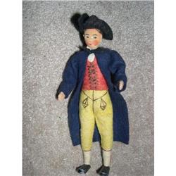 German BAPS man tri corner hat metal feet hands#2048330