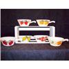 Image 1 : Fire King Gay Fad French Casseroles Set #2048392