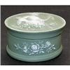 Image 1 : Schafer & Vater Girl and Parrot Jasperware Jar #2048531