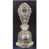 Image 1 : Prismatic Eye Pressed Glass Perfume Bottle #2048599