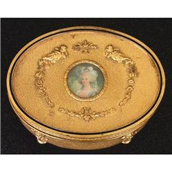Apollo Portrait Brass Jewelry Box #2048733