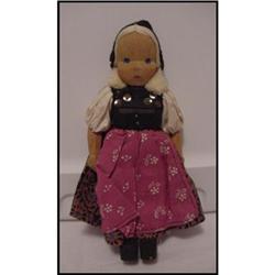 Doll Wood Wooden Germany Girl #2049073