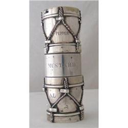 Drum Set Novelty. Salt, Pepper, Mustard. #2049093