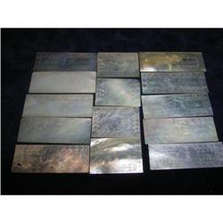 14 mother of pearl gaming chips #2049107