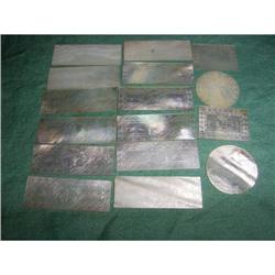 16 mother of pearl gaming chips #2049108