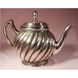 silverplate tea pot. #2049151