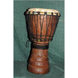 Handcrafted Carved  African Bongo Drum  #2049172