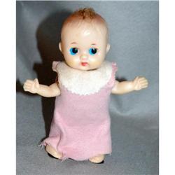 Vintage Wind Up Toy Walking Baby Toddler Japan #2049190