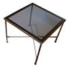 Image 1 : Vintage Brass and Glass Coffee Table #2058521