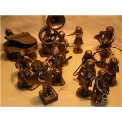 Ricker pewter  orchestra  12 piece   #2058629