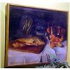 Image 1 : Large European Oil Painting Still Life with #2058875