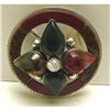 Image 1 : Rare Victorian Agate & Pearl Brooch #2058921