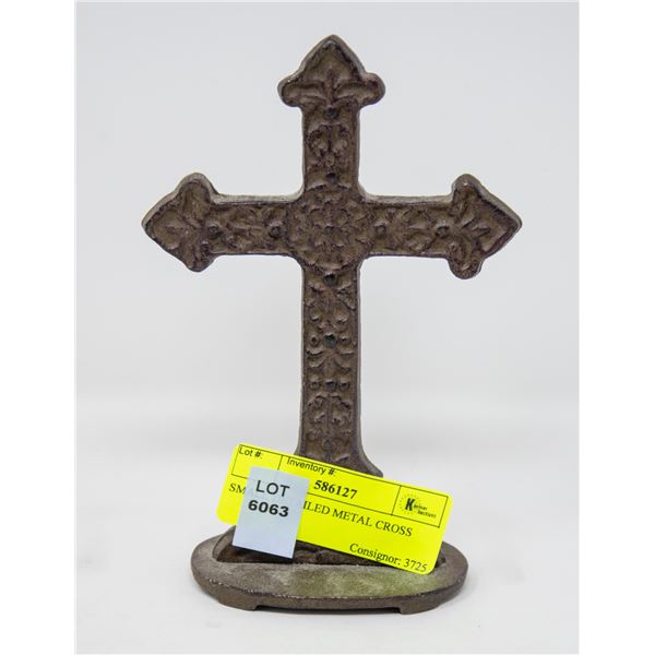 SMALL DETAILED METAL CROSS