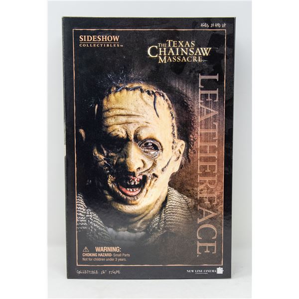 SIDESHOW LEATHER FACE ACTION FIGURE