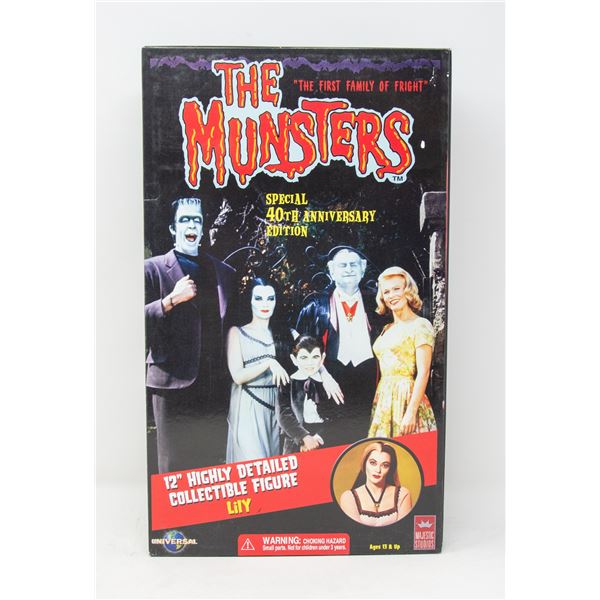 THE MUNSTERS HIGH DETAIL LILY FIGURE 12 IN