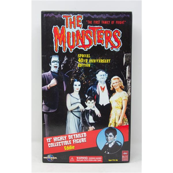 THE MUNSTERS HIGH DETAIL EDDIE FIGURE 12 IN