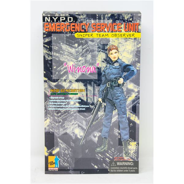 DRAGON NYPD SNIPER OBSERVER FIGURE