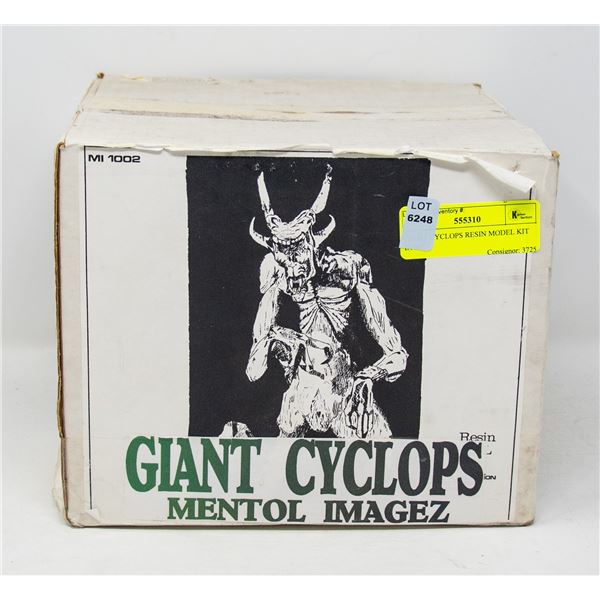 GIANT CYCLOPS RESIN MODEL KIT IN BOX