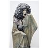 Image 2 : HAND PAINTED LADY VAMPIRE BAT STATUE