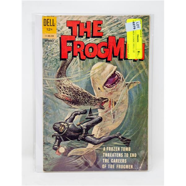 THE FROGMEN COMIC DELL 12C